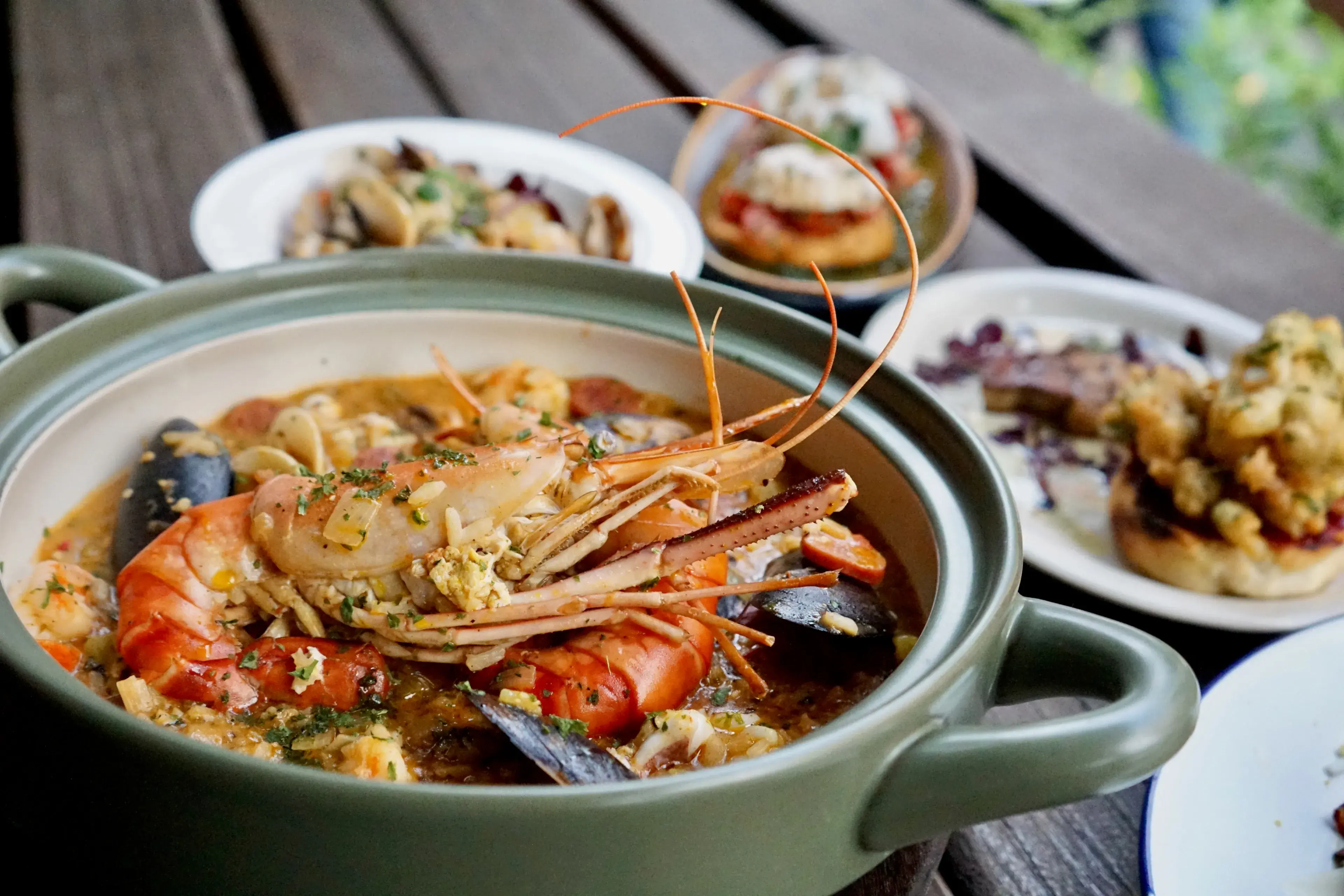 Cajun and creole food